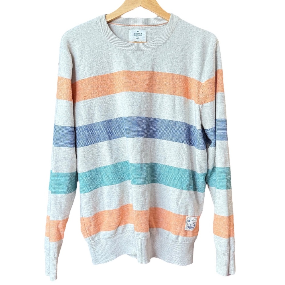 Springfield Reconsider Long Sleeve Striped Shirt Sz XL‎